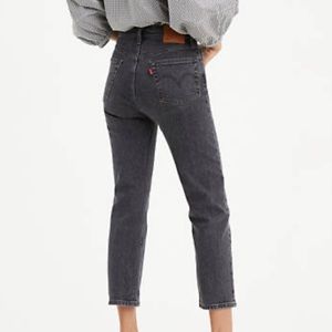 Levi’s Tapered 501s - High Rise, Frayed Hem